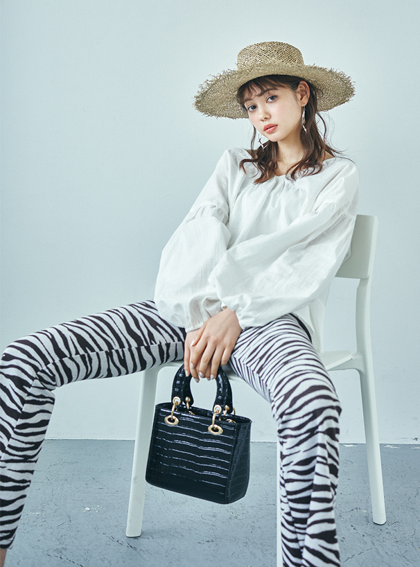 2Wayクロコダイル柄スクエアショルダーバッグ[tr89] | レディース