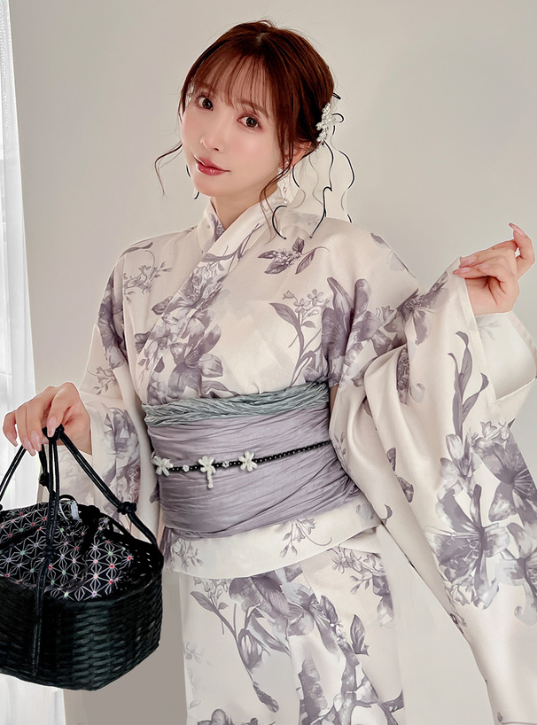 浴衣フラワーパール付き飾り帯紐[tu525] | レディースファッション通販