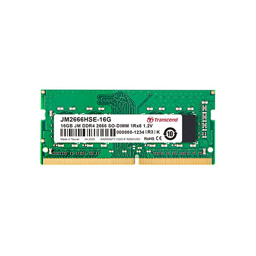 ノートパソコン用メモリ Transcend 16GB DDR4-2666 PC4-21300 SO-DIMM