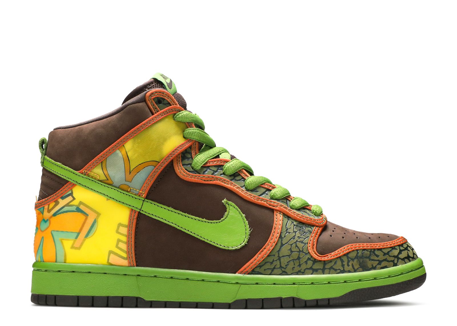 Dunk High Pro SB 'De La Soul' - Nike - 305050 231 - baroque brown