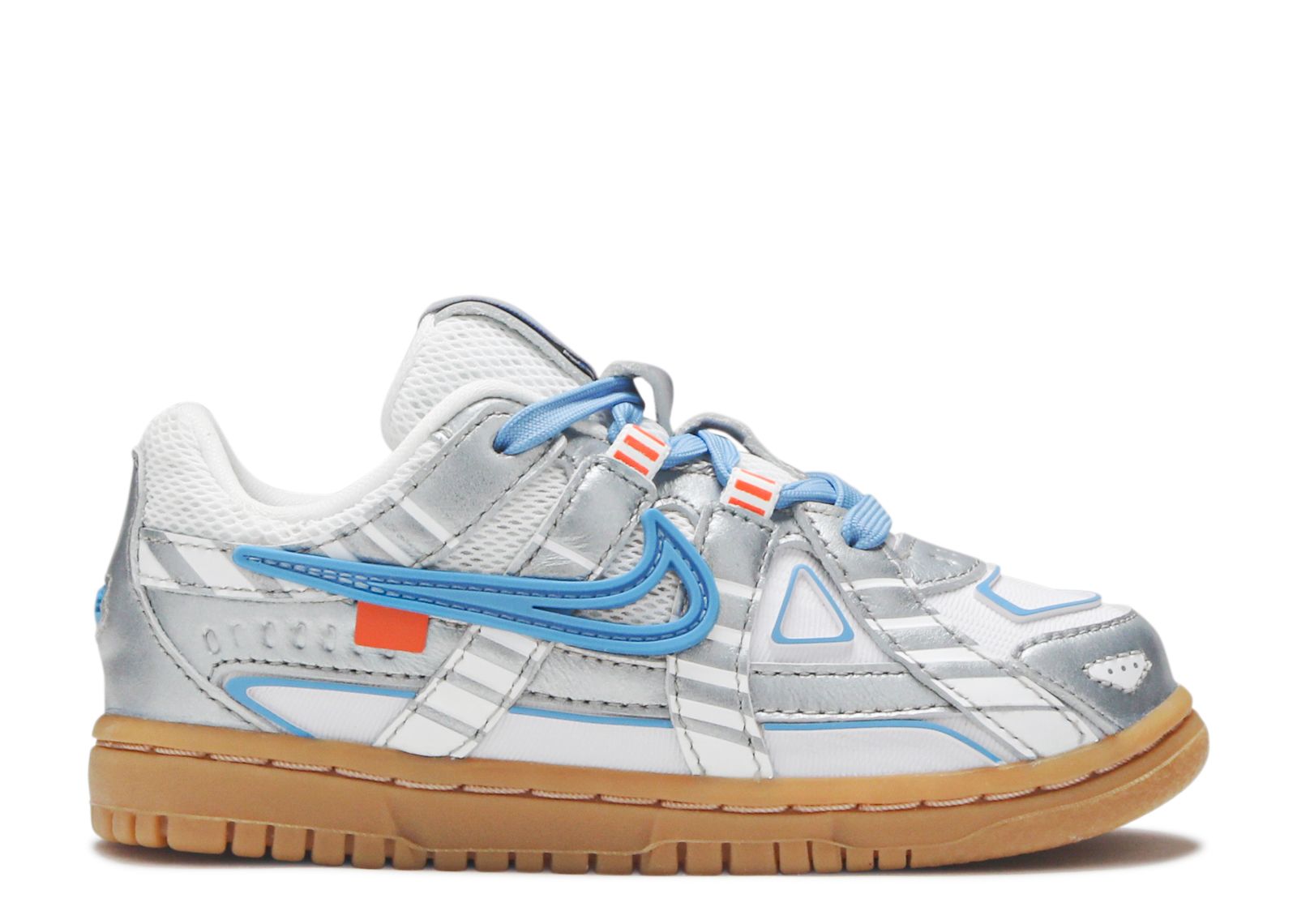 Off White X Rubber Dunk TD 'University Blue' - Nike - CW7444 100