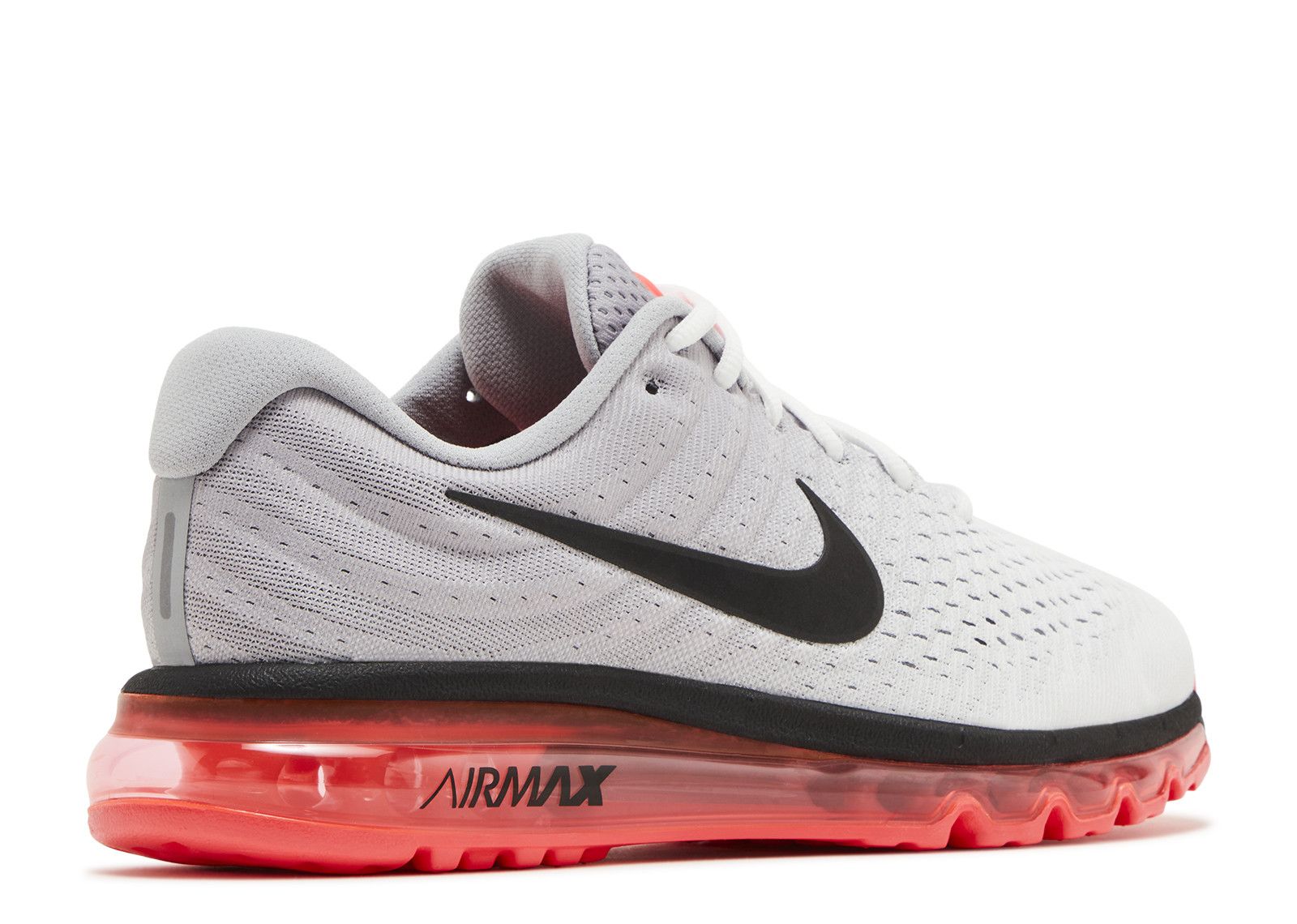 Air Max 2017 'Wolf Grey Hot Punch' - Nike - 849559 106 - white