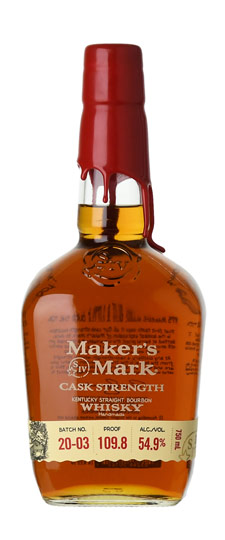 Maker's Mark Cask Strength Batch 20-04 109 Proof Kentucky Bourbon