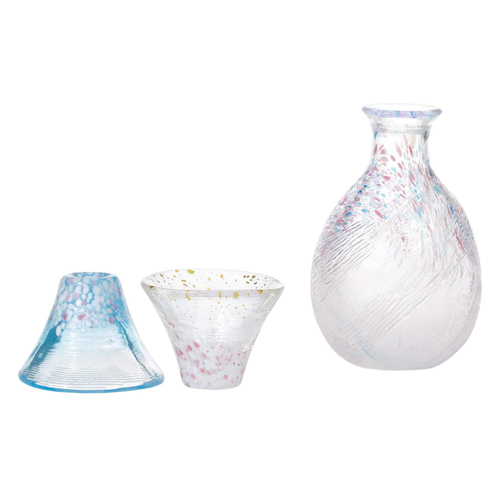 東洋佐々木ガラス 招福杯 酒器セット G642-M78 桜富士｜【ハンズネット