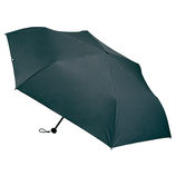 モズ（moz）×ハンズ 一級遮光 折りたたみ日傘 55cm ボーダーブラック