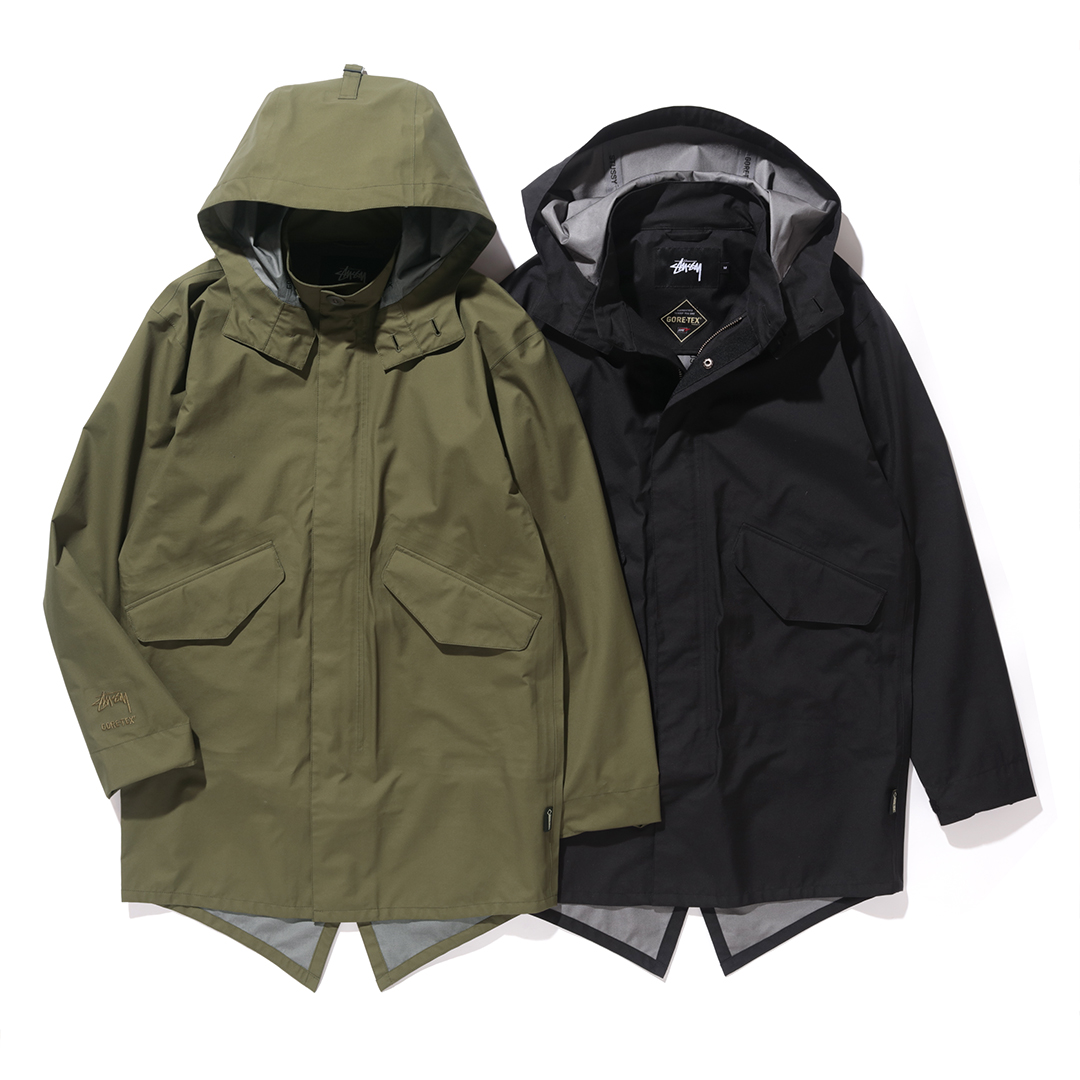 GORE-TEX®を搭載した［STUSSY］のフィッシュテールジャケットが発売開始。