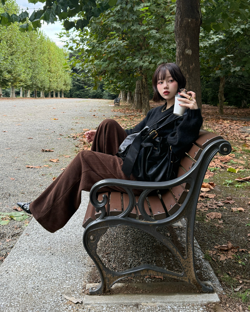 コーデュロイタックワイドパンツ | ファッション通販サイト NUGU