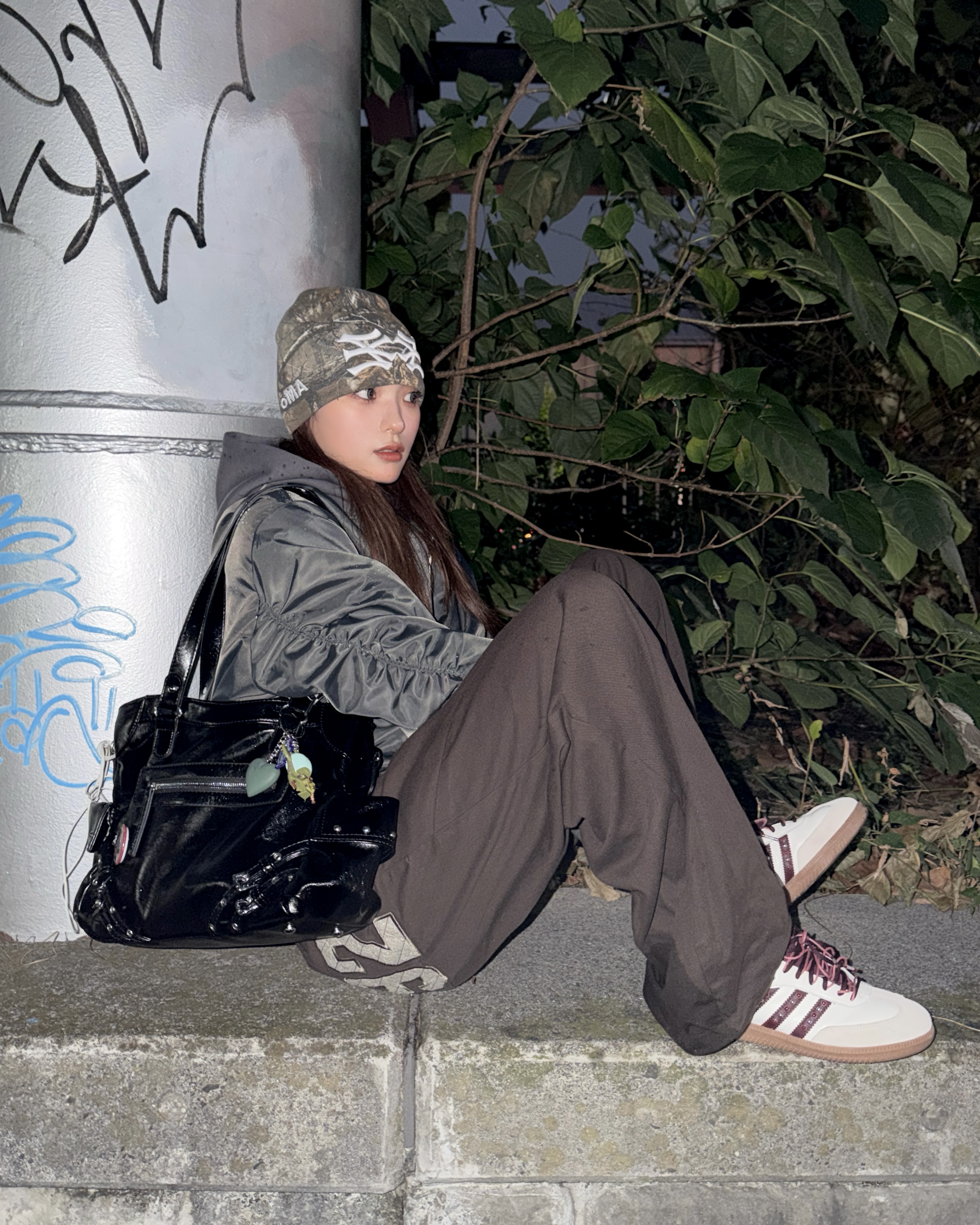 Y2Kレザーショルダーバッグ | ファッション通販サイト NUGU