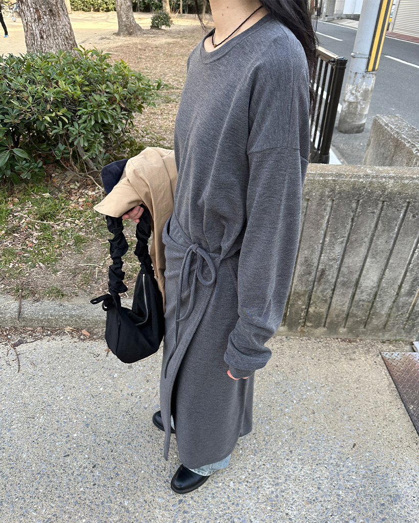 ラップロングワンピース | ファッション通販サイト NUGU