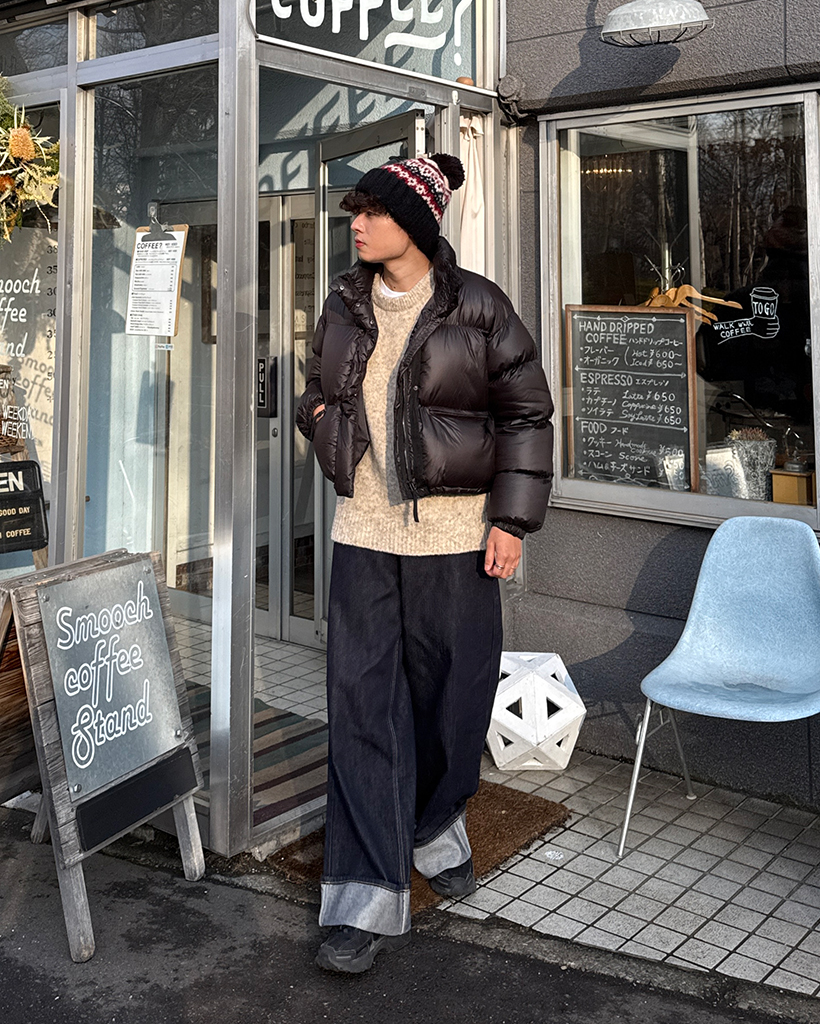 ユニセックス)クロップドショートダウン | ファッション通販サイト NUGU