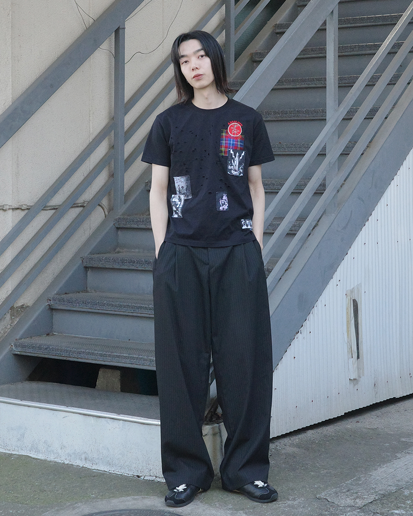 Needles サイドストライプパンツ XS