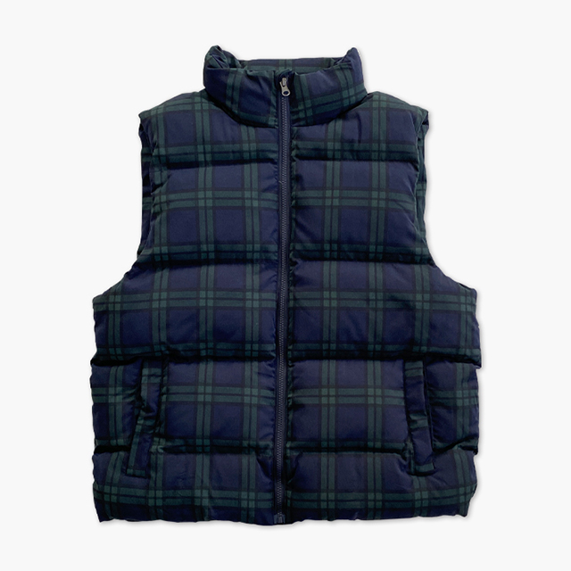 チェックダウンベスト | ファッション通販サイト NUGU