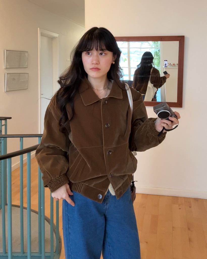 スエードクラシックジャンパー | ファッション通販サイト NUGU