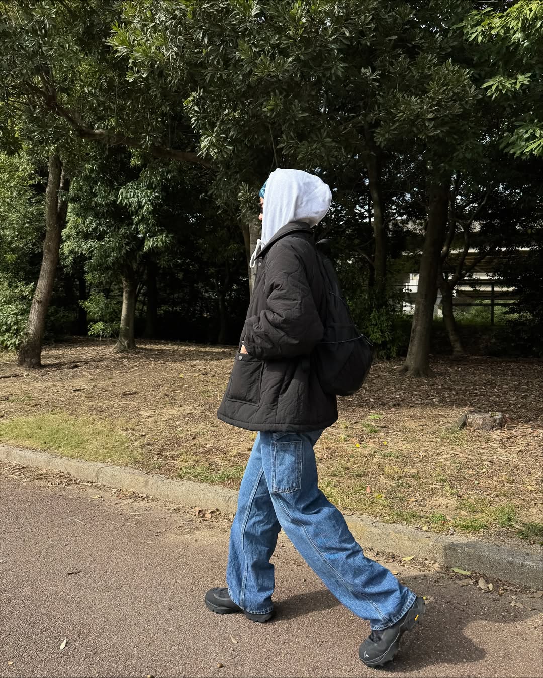 3回再販](ORIGINAL) キルティングオーバーサイズジャケット