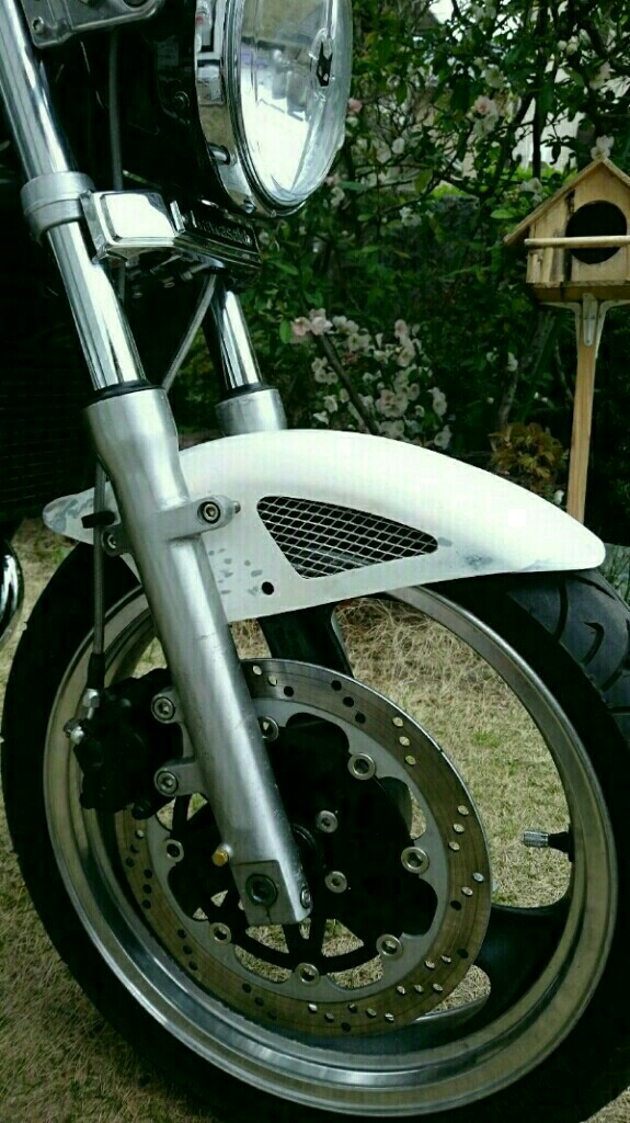 BEET フェンダー再生への道 5の2（カワサキ バリオスII）by 黒道45号線