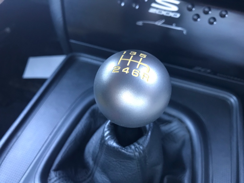 NSX-R チタンシフトノブ取り付け（ホンダ S2000・AP）by Y u s u k e