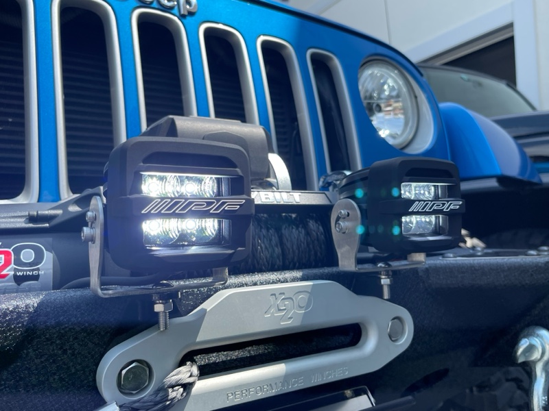 IPF ドライビングフォグランプ取付（ジープ ラングラー・JK）by 55カナ