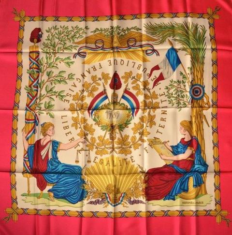 1789 red - Hermès Scarf Details | Scarf Sage