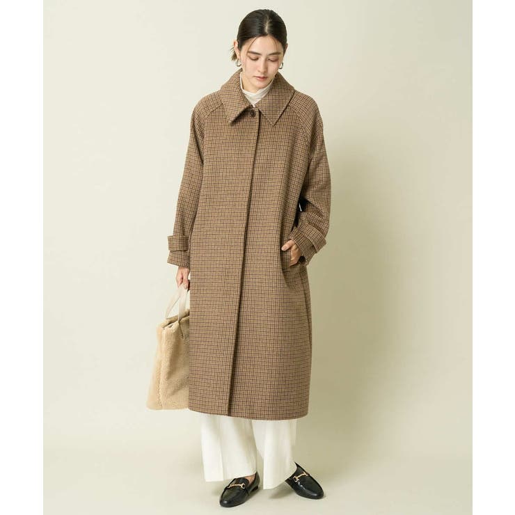 ステンカラーロングコート[品番：ITKW0018985]｜a.v.v【WOMEN