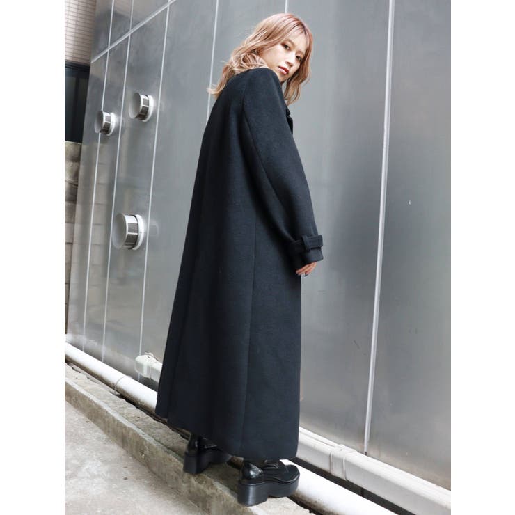 ダブルマキシチェスターコート[品番：MKSW0047838]｜MURUA（ムルーア