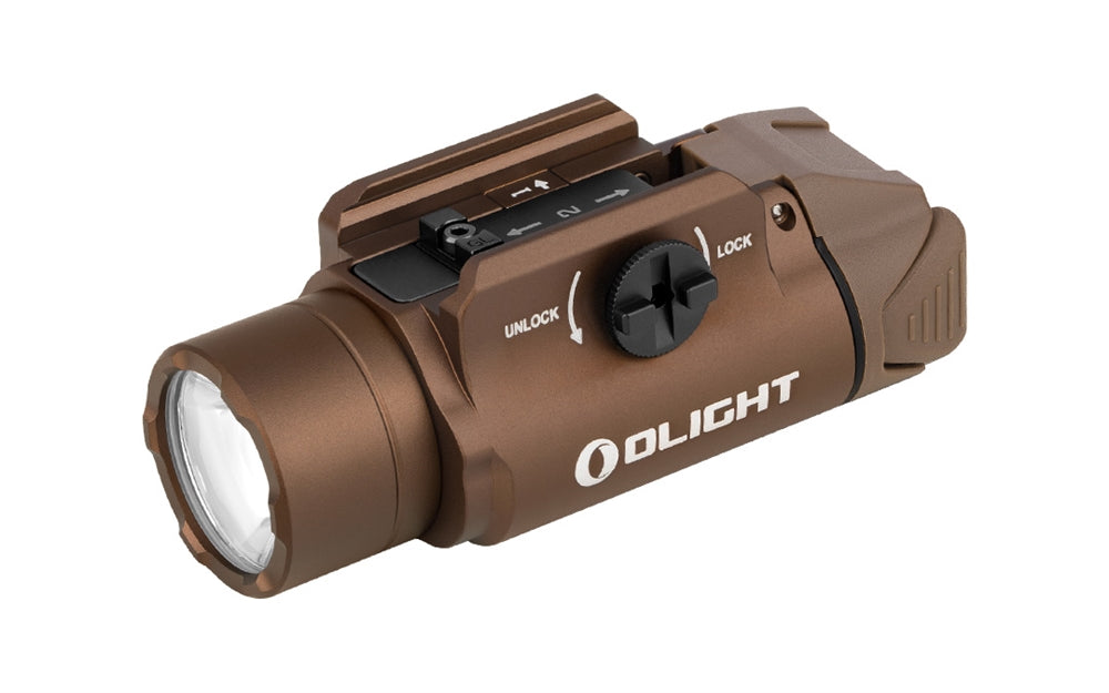 Olight PL-3R Rechargeable Mountable Tactical Flashlight – Longhorn
