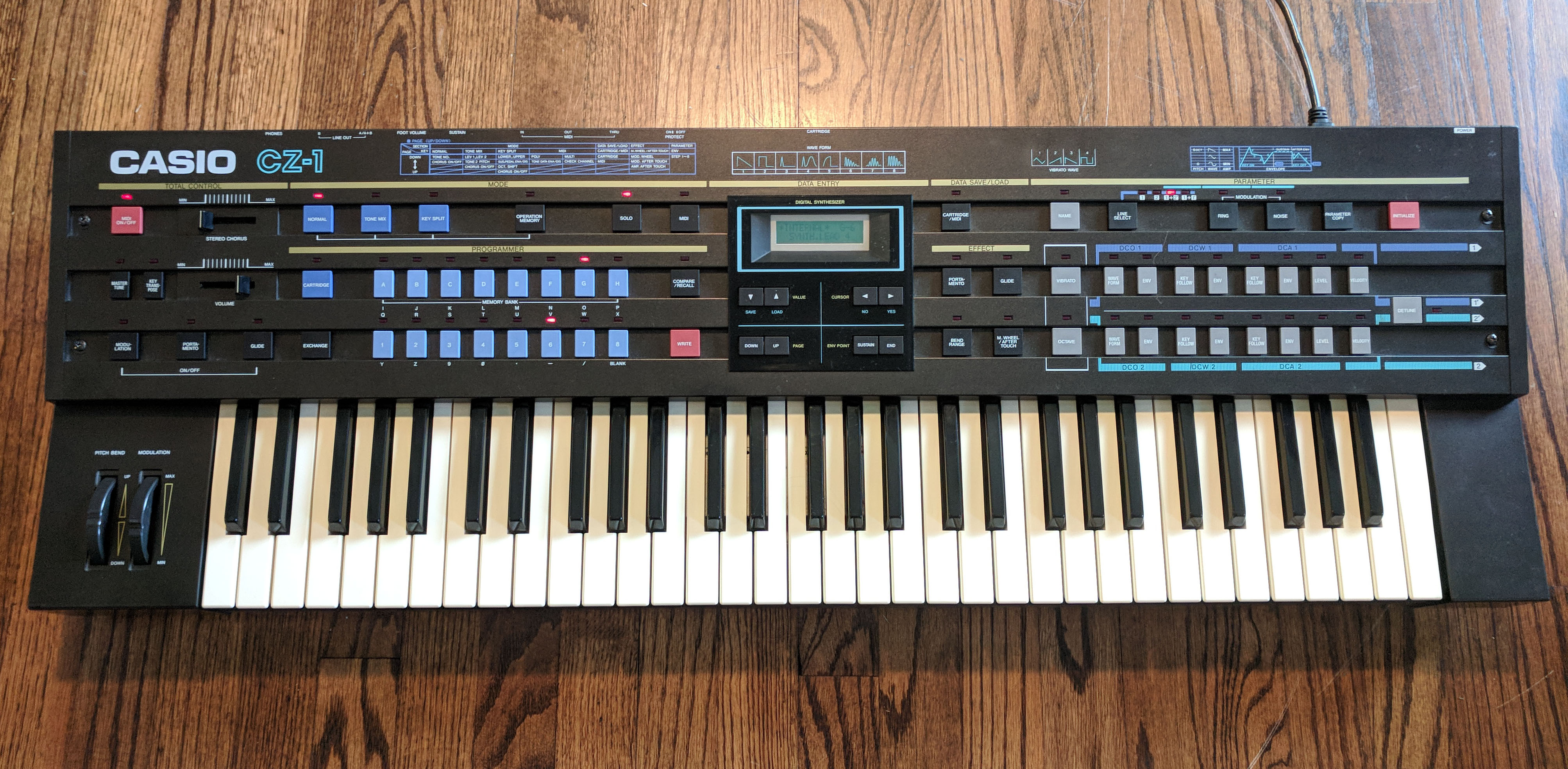 Casio CZ-1 photo gallery - Syntaur