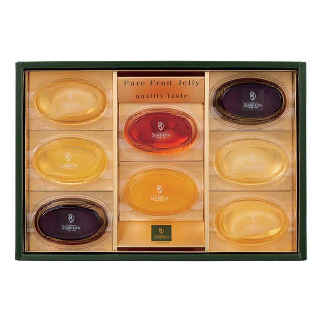 日本橋 千疋屋総本店のピュアフルーツジェリー8個入｜お祝い・ギフトの