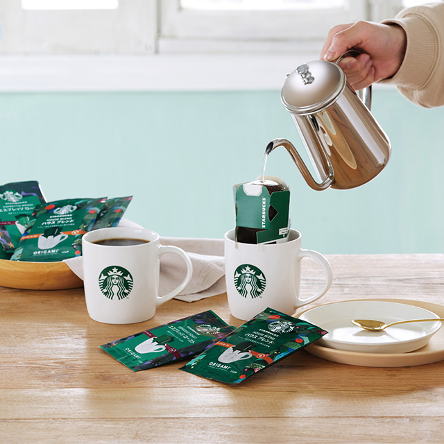 スターバックス[Starbucks]のオリガミwithマグカップギフト｜お祝い