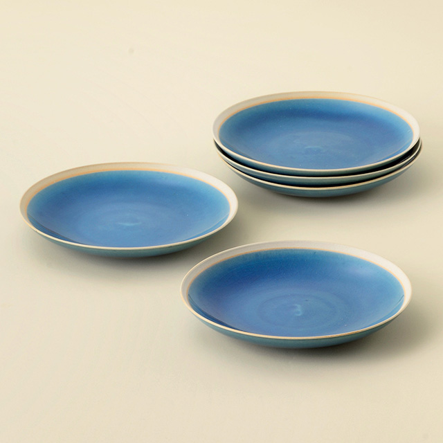 作山窯 丸皿5枚揃｜お祝い・ギフトのお返し通販【ゼクシィ内祝い】