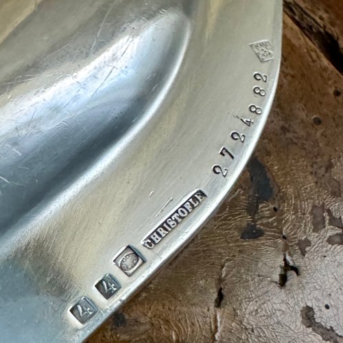 50761-クラシックなフランスアンティーク クリストフル シルバー