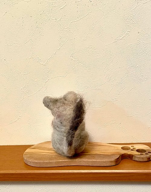 羊毛フェルト ショウガラゴ yottymikan | 編み物/刺繍/羊毛フェルト