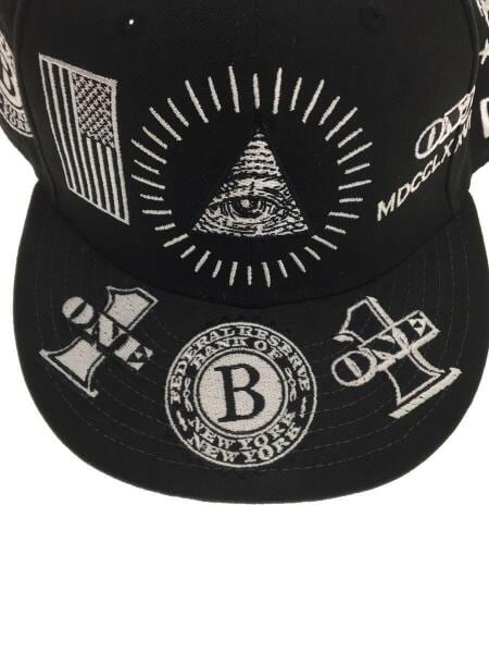 NEW ERA(ニューエラ) / フリーメイソン/キャップ/7 3/8/コットン/BLK