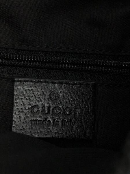 GUCCI(グッチ) / ショルダーバッグ_アビー_グッチシマ/キャンバス/BLK
