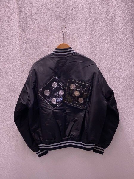 STUSSY(ステューシー) / Sequins Satin Jacket/スタジャン/M