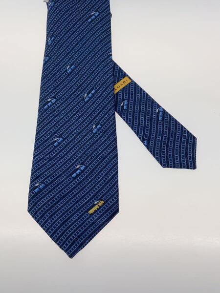 BVLGARI(ブルガリ) / ネクタイ/シルク/BLU/総柄/メンズ | 中古品の販売