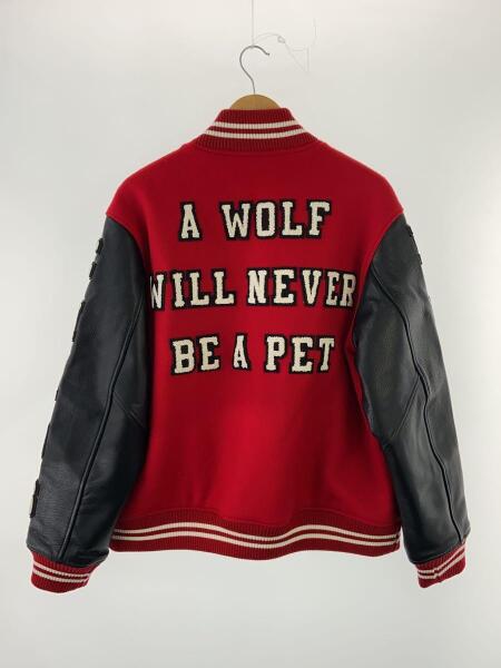 UNDERCOVER(アンダーカバー) / スタジャン/3/ウール/RED/総柄/UC2C4206