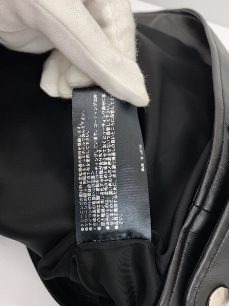 THE RERACS(ザリラクス) / レザージャケット・ブルゾン/48/--/BLK/無地