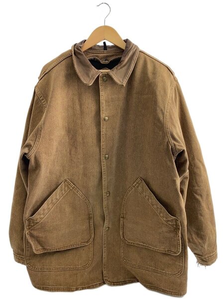 Woolrich(ウールリッチ) / 90s/MADE IN USA/カバーオール/襟レザー