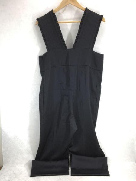 yori ヨリ ※ サテンフリルサロペット ※ ベージュ-TUMI 「シェパード