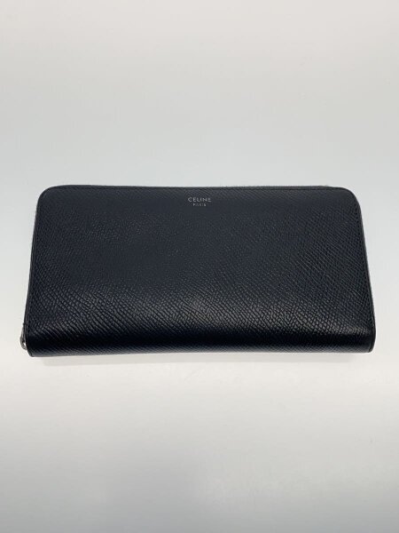 CELINE(セリーヌ) / 長財布/レザー/ブラック/メンズ/ラージジップ