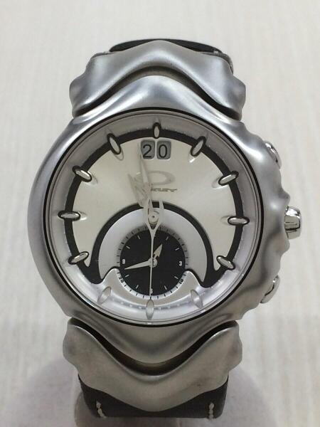 OAKLEY(オークリー) / クォーツ腕時計/アナログ/レザーベルト/革