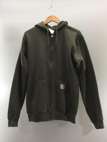 Carhartt(カーハート) / ジップパーカー/S/コットン/カーキ/オリーブ