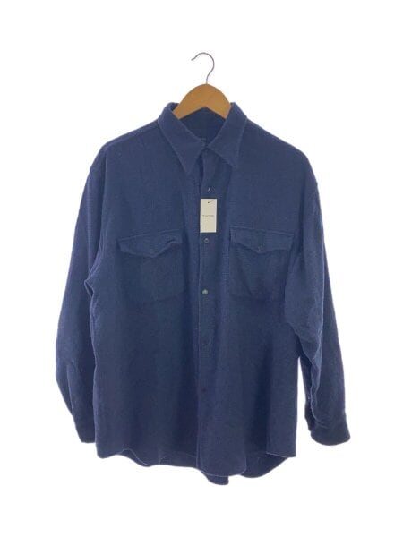 COMOLI(コモリ) / 22AW/ハウンドトゥースCPOシャツ/3/ウール/NVY/W03