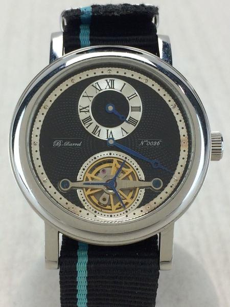 b-barrel(ビーバレル) / BB-0026/自動巻腕時計/アナログ/--/BLK | 中古