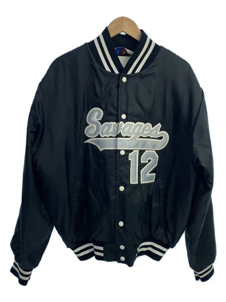 RENNOC(レノック) / スタジャン/XL/ポリエステル/ブラック/無地/リペア