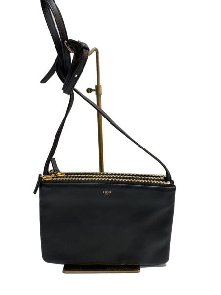 CELINE(セリーヌ) / トリオスモール/ショルダーバッグ/レザー/BLK