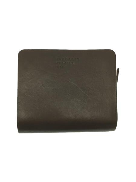 MARGARET HOWELL(マーガレットハウエル) / 2つ折り財布/レザー/GRY
