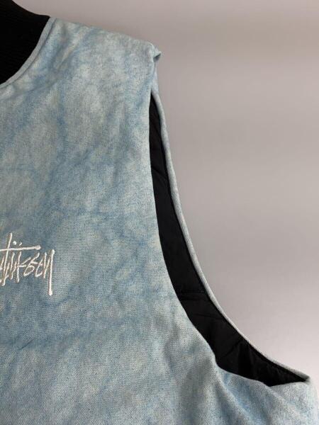 STUSSY(ステューシー) / WASHED CANVAS PRIMALOFT VEST/ベスト/S