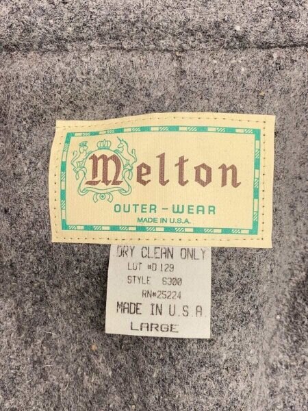 Melton(メルトン) / 70s/デッドストック/USA製/ウールジャケット/L
