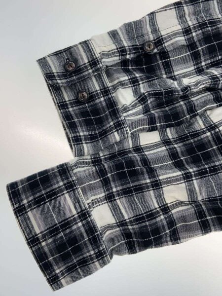 OFF-WHITE(オフホワイト) / ネルシャツ/M/コットン/BLK/チェック